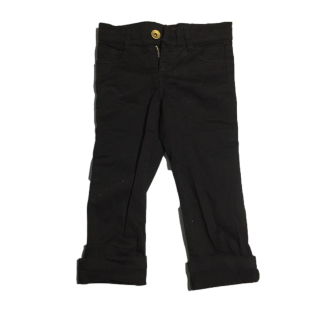 ZARA Girls Black Straight Soft Jeans‎